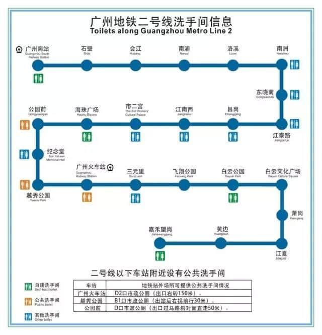 人有三急點算好？最全廣州地鐵洗手間喺呢度！