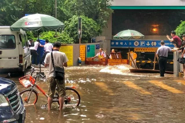 落湯雞一樣嘅廣州人，仲比唔上一條魚