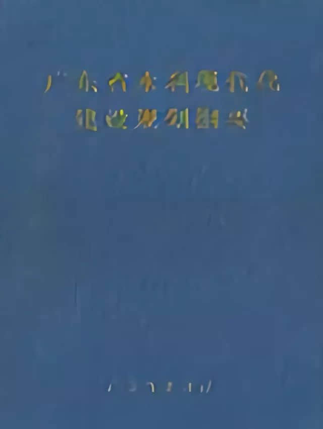 2002年公布的《廣東省水利現(xiàn)代化建設規(guī)劃綱要》 /?圖自網絡