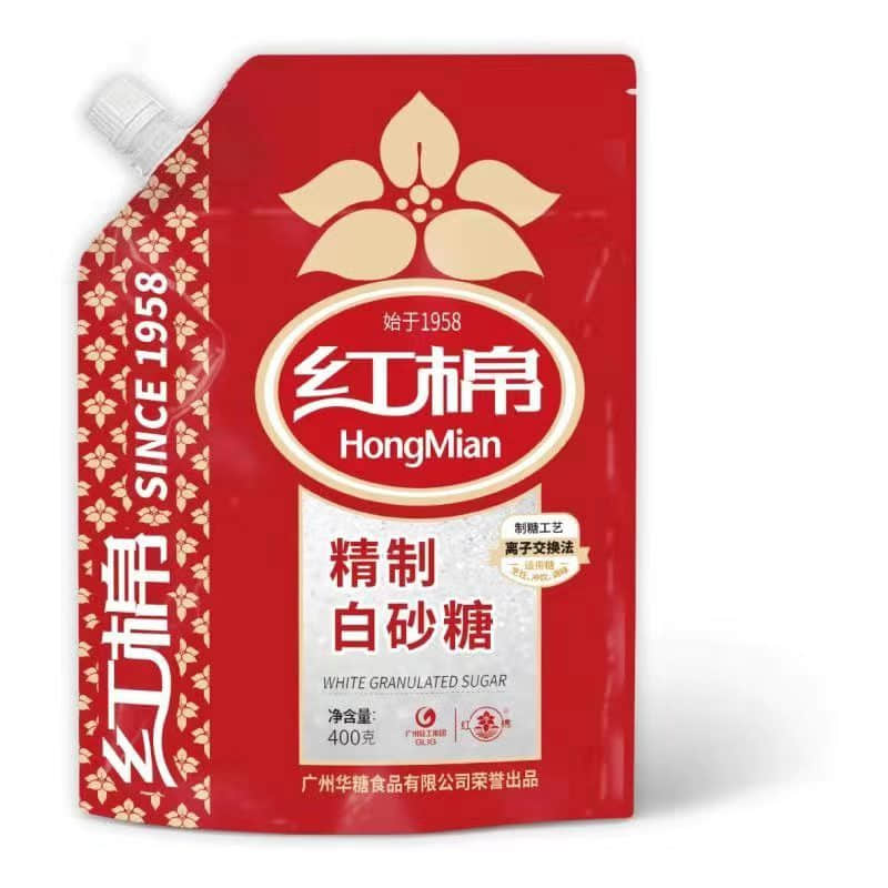 紅棉白砂糖更換方便多次使用的新包裝