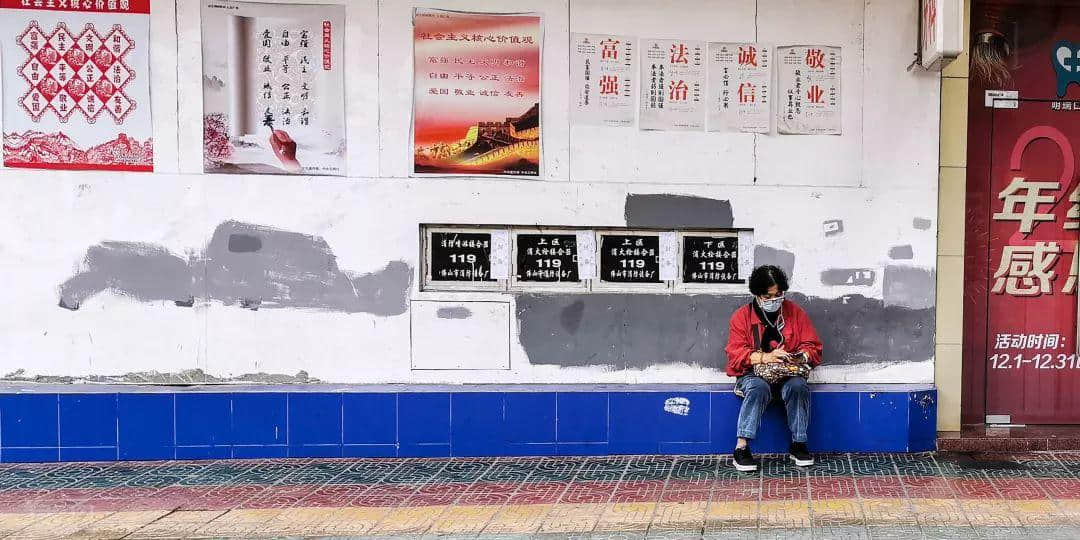 情人節(jié)的廣州街頭，沒有情人
