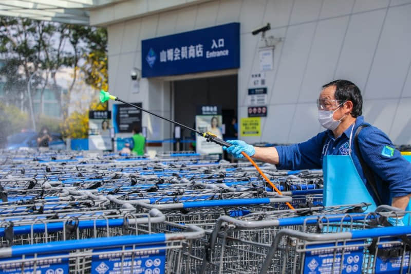 疫情期間堅守崗位的山姆人